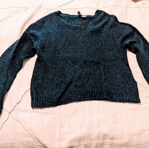 H&M Navy Knit Sweater